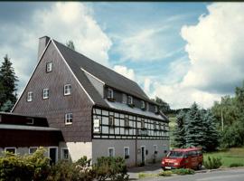 Gaststätte & Pension Alte Mühle, semesterboende i Dorfchemnitz