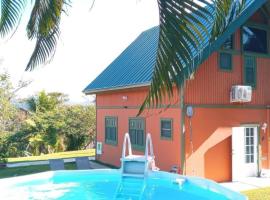 Casa Campo Obymar/vista panorámica/piscina privada, hotel em Moca