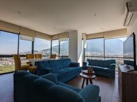 Moderno Ubicacion Vistas Seguridad y Estilo: Monterrey'de bir otel
