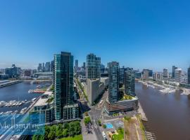 Melbourne Private Apartments - Collins Wharf Waterfront, Docklands、メルボルンにあるウォーターフロント・シティの周辺ホテル