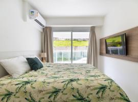 Qavi - Flat em Resort Beira Mar Cotovelo #InMare109, íbúð í Parnamirim