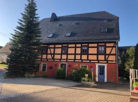 Ferienwohnung im Erzgebirge, apartment in Großhartmannsdorf