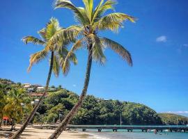 Superbe Appart T2 de standing, à l'Anse à l'âne, à 5mn à pied des plages