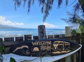 Pointe Venus Lodge, chalet de montaña en Mahina