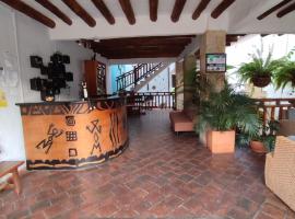 Las Cabezas Grises, hotel i Barichara