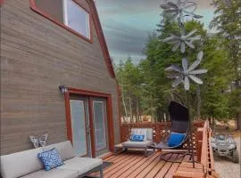 Charming Blue Farmhouse Cabin