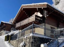 Chalet Cocoon, leilighet i Val dʼIlliez