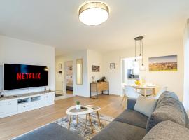 INhome: Garten - Terrasse - Parkplatz - Netflix, hotel v destinaci Kirchberg an der Jagst