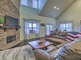 Lake Mitchell Vacation Home with Dock and Water Slide