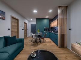 Apartmaji Harpf, levný hotel v destinaci Slovinský Hradec