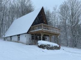 5 Bedroom House on Hunter Mountain w large 8 Person Hot Tub, Very Private, hotel in Lanesville