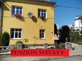 Penzion Svitavy、スヴィタヴィのホテル