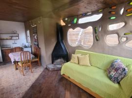 Casita entre dunas al son del mar