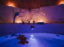 Preciosa casa-cueva con bañera