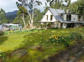 The Stone Cottage - Bruny Island, camera con cucina a Simpsons Bay