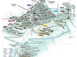 Résidence ATHOS D2-6pers-ALPE D'HUEZ-Centre Station