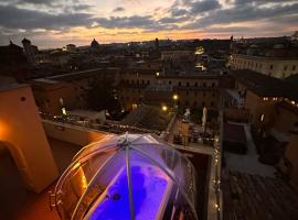 VIVILO ROMA TREVI - LUXURY EXPERIENCE - PRIVATE JACUZZI on TERRACE - INSANE VIEW, bed & breakfast a Roma