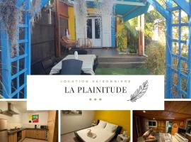 La Plainitude, cheap hotel in Le Bois de Nèfles