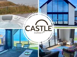 Castle Sunset on the Beach, villa en Cayton