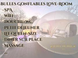 Bulles gonflables Love Room - Love Home XO, hotel en Richemont