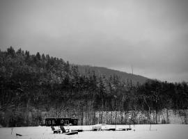 Ski Hike Swim Container Cabin, hotel a Rumney