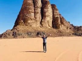 Wadi rum desert sky