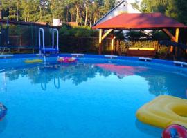 Leśne Zacisze, δωμάτιο σε οικογενειακή κατοικία σε Mikoszewo