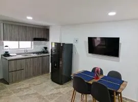 Aparta Estudio 2 Camas - Parqueadero para Moto - Ibagué - Ciprés