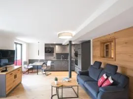 Ferienwohnung im Chaletstil Kornspeicher 70 qm Wellness Fitness Sauna Bergrödelhof