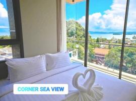 CORNER SEA VIEW KRABI Ao Nang 4 STARS HOTEL RESIDENCE, hótel í Ao Nang-ströndin