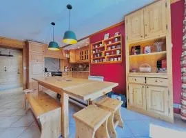 Appartement spacieux 8 pers., centre village, proche pistes, parking, wifi - FR-1-505-183