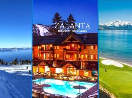 Ski In/Out - Zalanta - Great Location- 2 Hot Tubs - Heated Pool, hotell i South Lake Tahoe