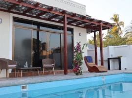 Jambo Jambiani Beach Villa, Beautiful private villa at 2 minutes from the Beach, hotell sihtkohas Jambiani