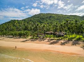 Eco Sanctuaries Nature Lodge Nacpan Beach, El Nido, lodge in El Nido