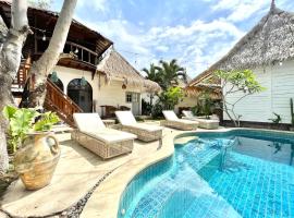 Gili Breeze Tropical Bungalows, отель в городе Гили-Траванган