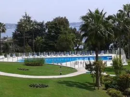 Super Cannes Mirandole vue mer, piscine, parc tennis parking privé