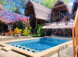 Deep House Bungalows、ギリ・トラワンガンのB&B