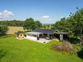 Cozy Home In Knebel With Sauna