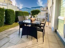 3 Zimmer Apartment in S-Bahn Nähe, 76 qm, max 5 Pers, 30qm Dachterasse, Garage, Internet 1000 MBit