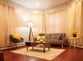 Cozy apartment 2nd 10min Walk Downtown and City View, apartamento en Providence