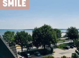 Smile, wunderschöne Wohnung direkt am Strand, hotell sihtkohas Harrislee