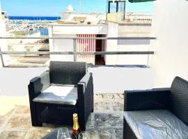 Sea View Luxury House San Foca with Climate and Wi-Fi