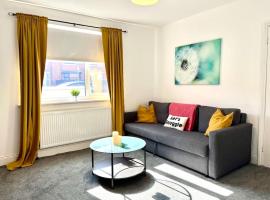 Spacious 3 bed Northumberland Long stay discount, apartemen di Ashington
