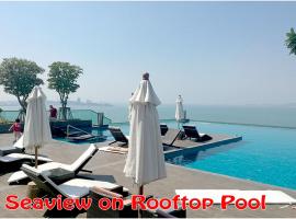 Wong Amat Tower - 65 SQM 1 BR Suite, hotel with parking in Pattaya North