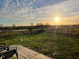 Containerwoning op schitterende locatie, hotel in Milsbeek