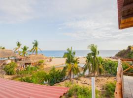 La Playa Hostel, pensionat i Mazunte