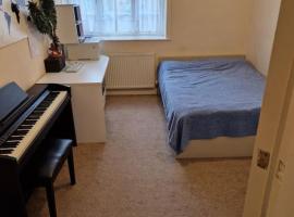 Double room for One Person in 3 beds flat: Londra'da bir daire