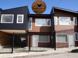 Caba&ntilde;as Fonck II, nastanitev z opremo za kuhanje v mestu Puerto Montt