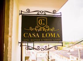 CASA LOMA HOTEL BOUTIQUE & TERRAZA GASTRO, hotel poblíž Letiště Machangara - PPN, Popayan