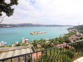 Exclusive Flat with Bosphorus View in Besiktas, appartement in Istanbul